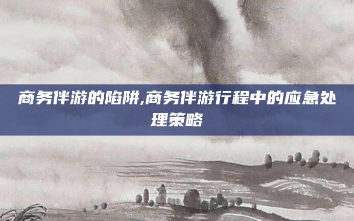 大悟商务伴游的陷阱,商务伴游行程中的应急处理策略